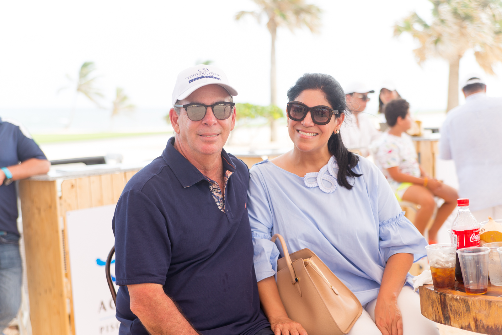 Dino Campagna y Alexandra Guzman