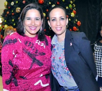 Elizabet Gutierrez y Elisa Taveras.