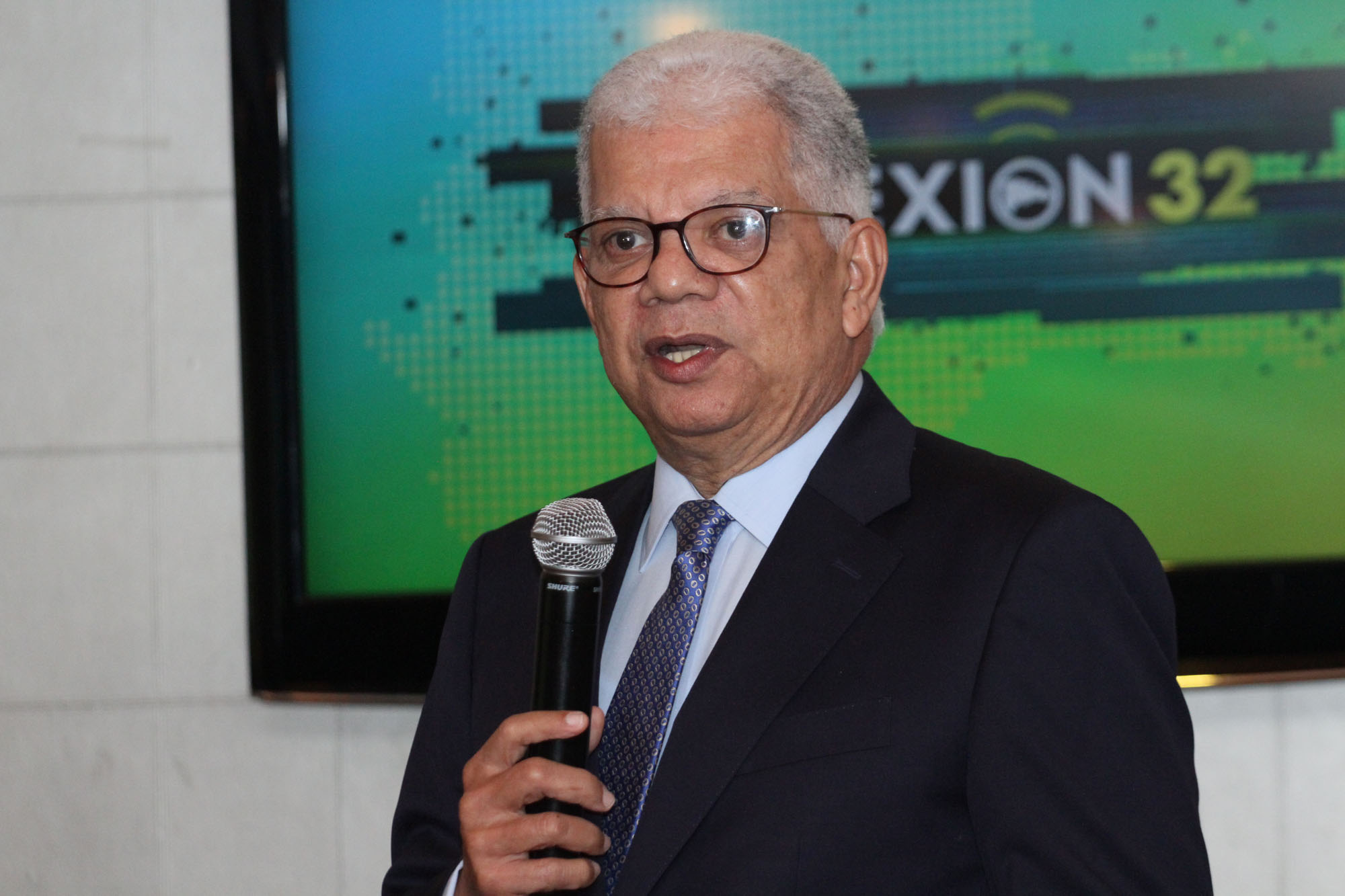 Miguel Guerrero durante su discurso