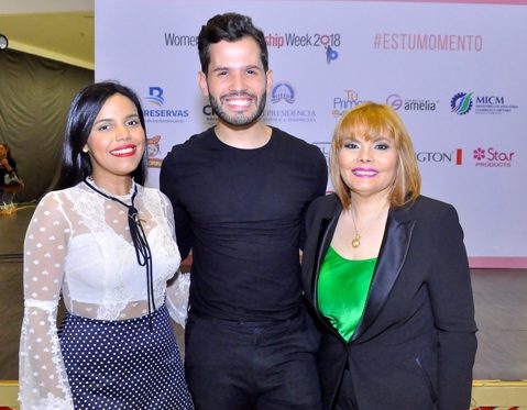 Rommy Pichardo Grullon, Miguel Alejandro y Rommy Grullon.