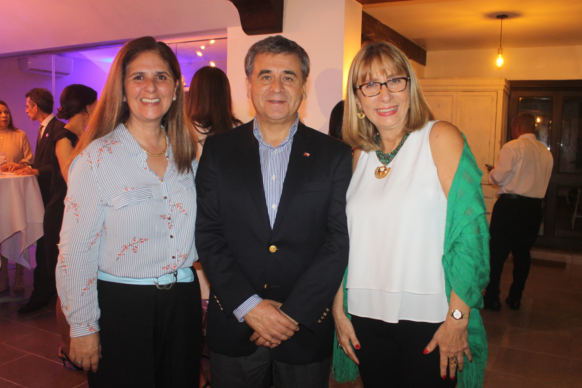 Sandra Ruiz, Romilio Gutierrez y Aracelis Azuara