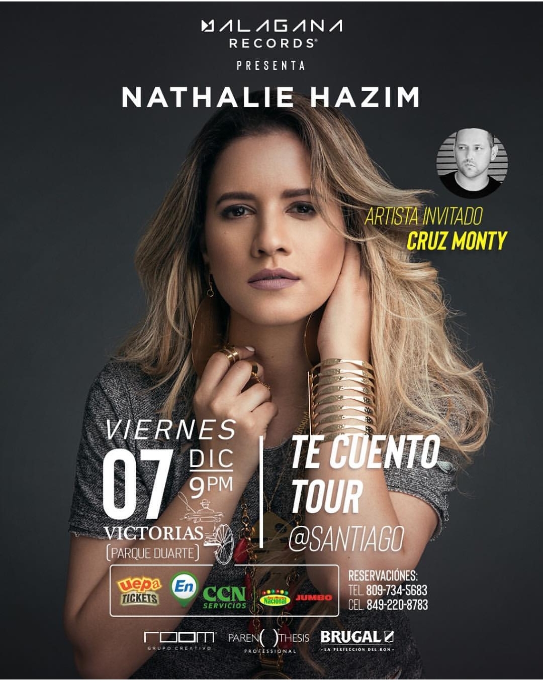 07.-Afiche concierto en Santiago