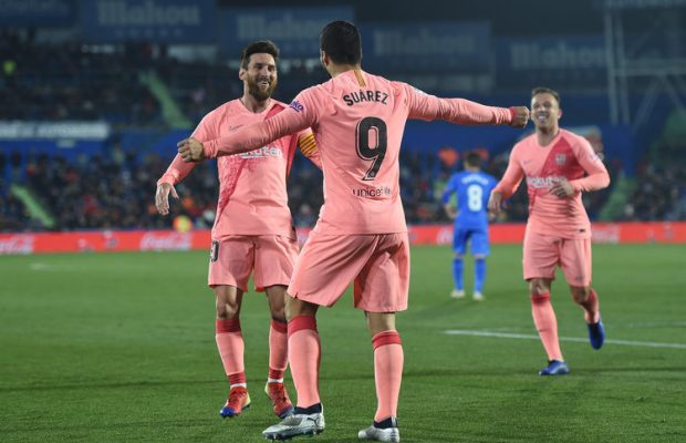 Messi y Suárez impulsan victoria del Barcelona ; Real Madrid pierde ante Real Sociedad