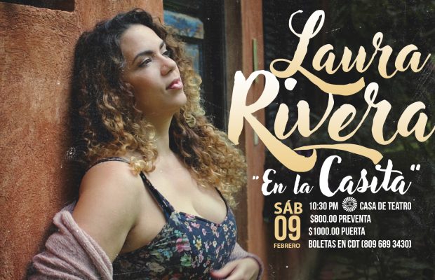 Laura Rivera llegará en febrero con su concierto «En la casita»