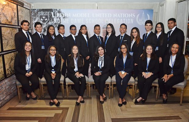 Colegio Notre Dame abre las puertas al más prestigioso Ivy League Model UN!