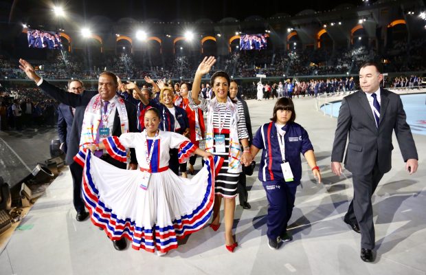 Candida Montilla en las Olimpiadas Especiales