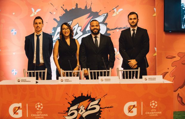 Gatorade® 5v5 se prepara para llevar a un nuevo Campeón a la UEFA Champions League 2019