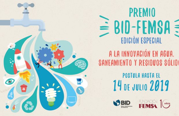 Premios BID-FEMSA 2019 a la innovación en agua y saneamiento abren convocatoria