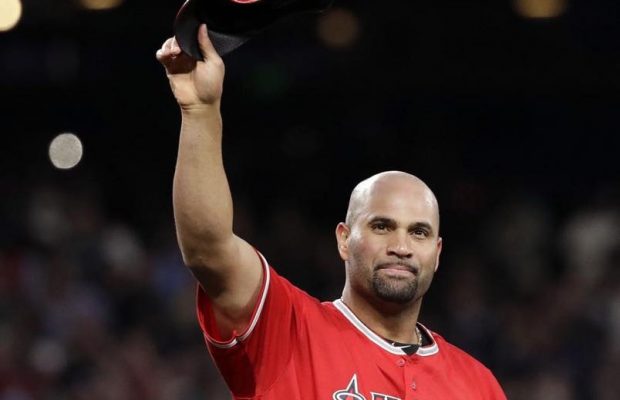 Albert Pujols agradecido por las ovaciones den San Luis