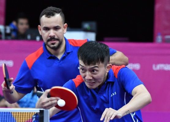 Tenis de mesa se queda con medalla de bronce en dobles masculino