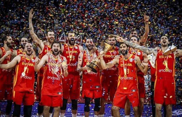 España logra segundo oro en mundial de baloncesto al superar a Argentina