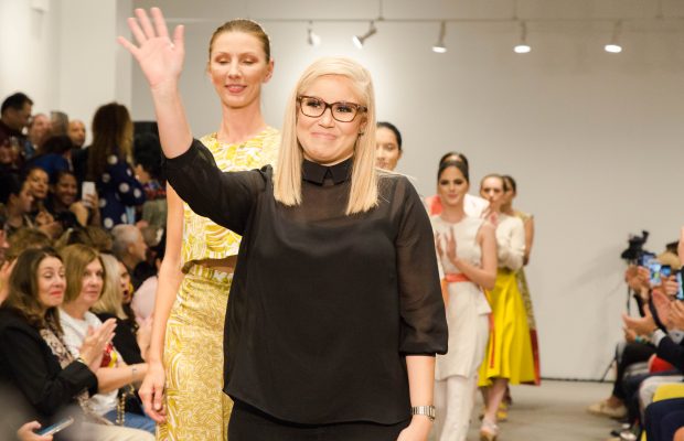 Angie Polanco presenta “Líneas en el cielo” en la semana de la moda de NY