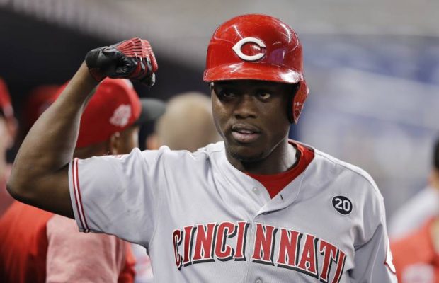 Arístides Aquino electo Novato y Jugador del Mes en las Grandes Ligas