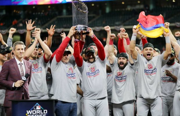 Los Nacionales ganan su primera Serie Mundial