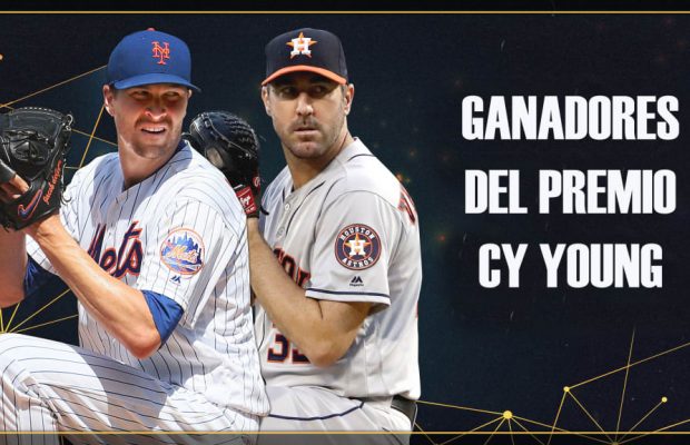 deGrom y Verlander ganadores del premio Cy Young