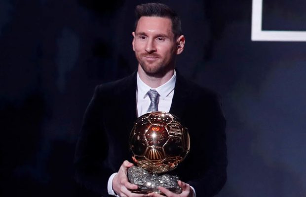 Lionel Messi obtiene su sexto Balón de Oro en su carrera