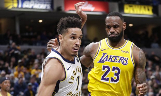 Indiana Pacers  remonta para derrotar a los Ángeles Lakers