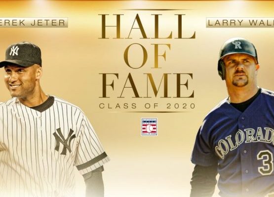 Jeter y Walker elegidos como nuevos miembros de Cooperstwon clase  2020