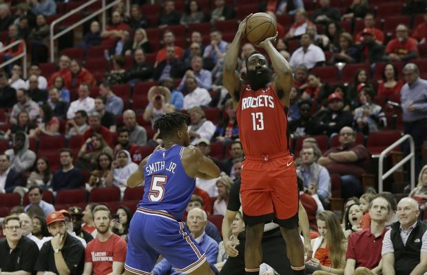 James Harden anota 37 puntos en cuarta victoria seguida de  los Rockets