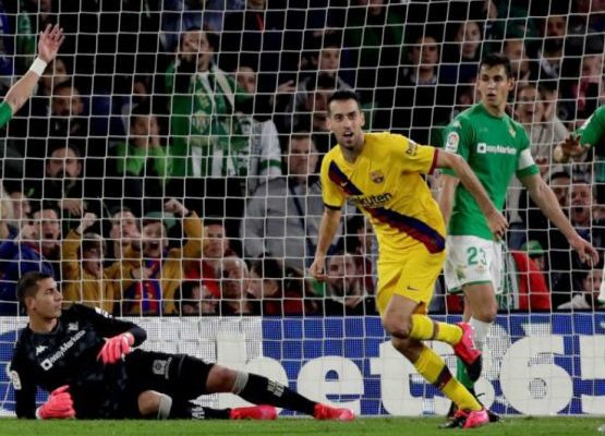 Barcelona se impuso ante el Real Betis en la Liga