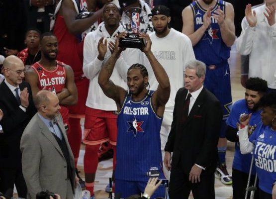 Team Lebron James gana juego de Estrellas; Kawhi Leonard seleccionado el MVP
