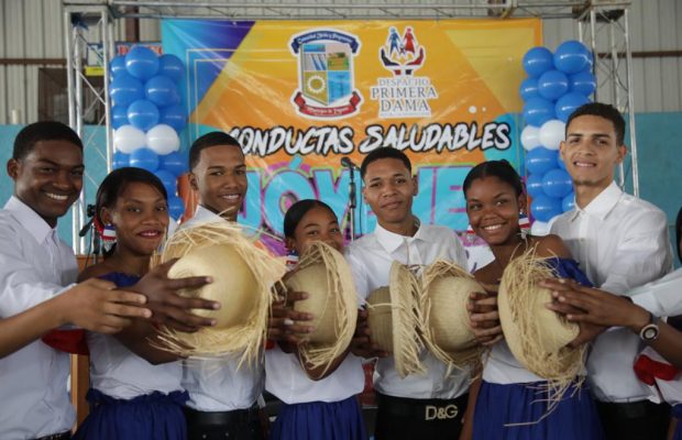 Despacho de la Primera Dama promueve «Conductas saludables: jóvenes felices”, en el Día Nacional de la Juventud