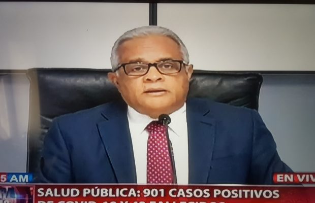 901 personas con Covid-19 en República Dominicana