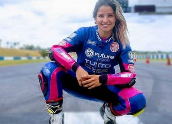 Muere piloto dominicana Indiana Muñoz en carrera SuperBike