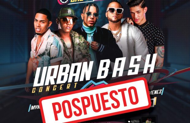 Posponen concieto Urban Bash