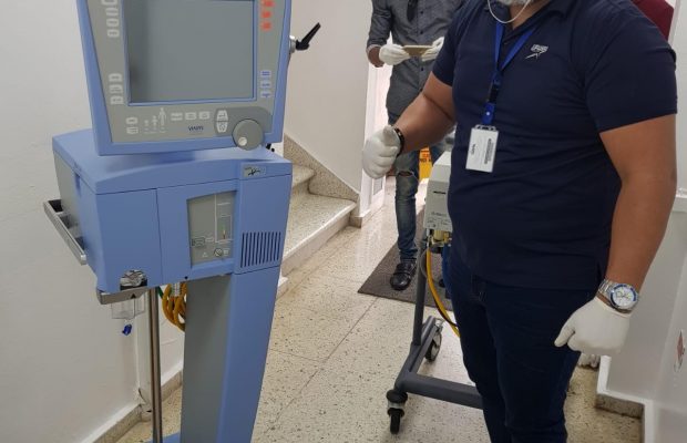 Grupo Roig realiza donativo de ventiladores para pacientes con Covid-19