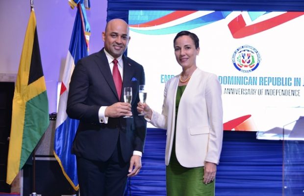 Embajada dominicana en Jamaica celebra 176 Aniversario de la Independencia