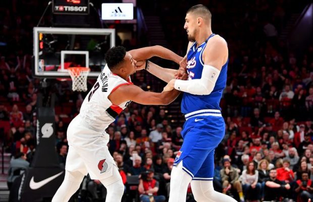 NBA multa a CJ McCollum, Portland y Alex Len, Kings, Por trifulca