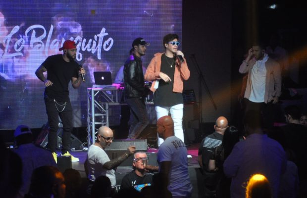 Lo Blanquito, Darell y Mark B, inauguran Blue Live Club en Hard Rock Live Santo Domingo