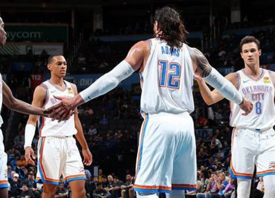 Jugadores y Staff de Oklahoma City Thunder salieron negativo a prueba COVID-19