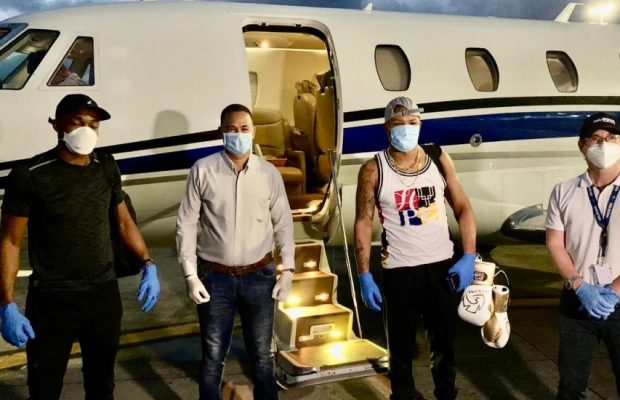 Tras peticiones de ayuda por redes sociales, Gonzalo Castillo trae al país boxeadores varados en Miami