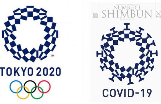 Polémica por un logo de Tokio-2020 similar a la imagen del Coronavirus