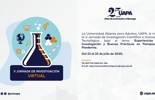 UAPA celebrara su v jornada de investigación científica