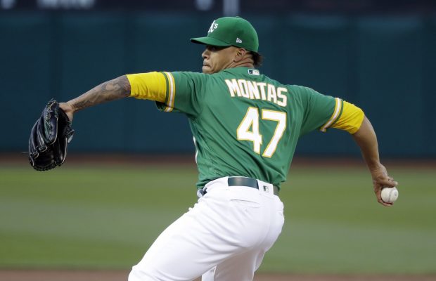 El derecho dominicano Frankie Montás electo Jugador de la Semana de la Liga Americana
