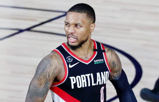 Damian Lillard anota 61 pntos y Portland superó a Dallas