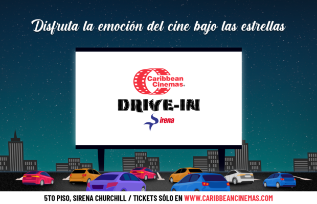 “Caribbean Cinemas Drive-In Sirena” con proyección digital láser llega a República Dominicana