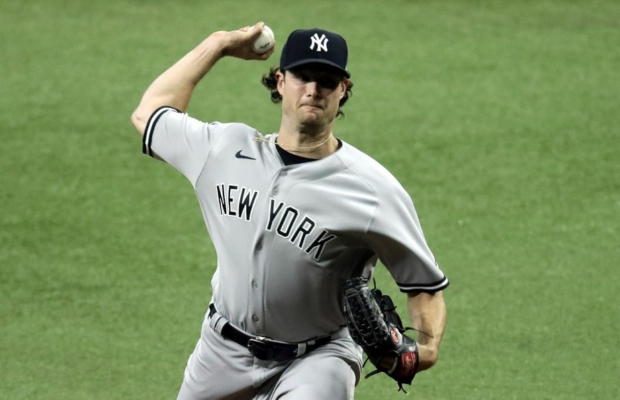 Gerrit Cole poncha 13 y ofensiva Yankees explota a Indios