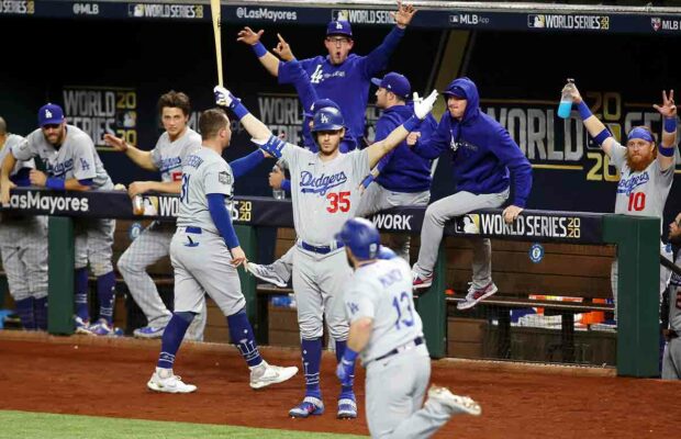Los Dodgers a un paso del título de la Serie Mundial