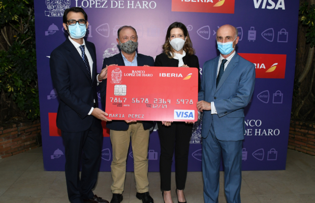 La nueva tarjeta Visa de Iberia y el Banco López de Haro