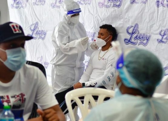 Catalogan de exitosa jornada de toma pruebas PCR a miembros de Tigres del Licey