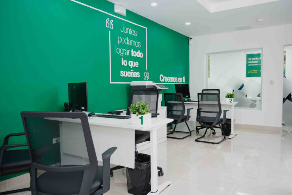 Foto 5, El área de servicio a clientes.