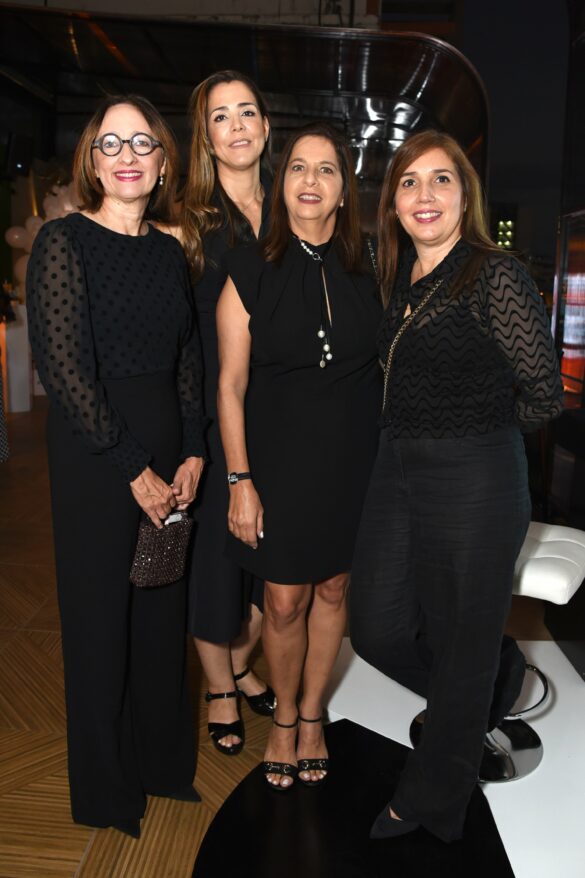 Ligia Canó de Quiñones, Nicole Peña de Abbott, Zamira Arbaje de Fernández y Covi Martínez de Barceló (2)