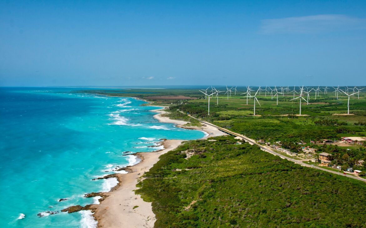 Parque eólico en Barahona
