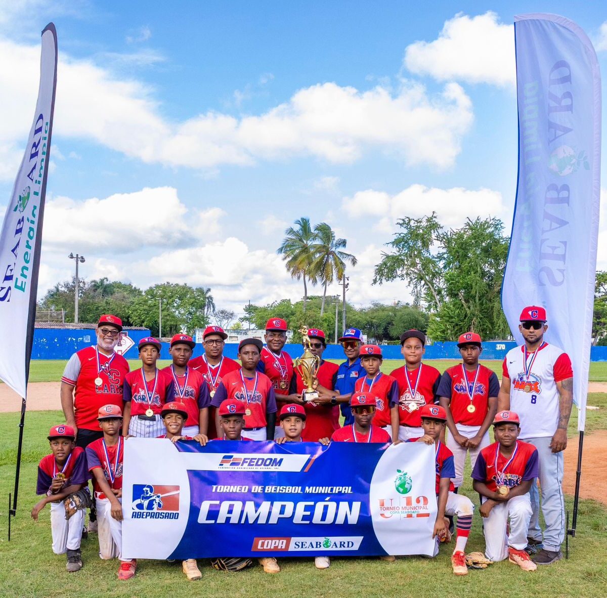 Liga Los Caribes se corona campeón del Torneo Municipal U-12 Copa Seaboard