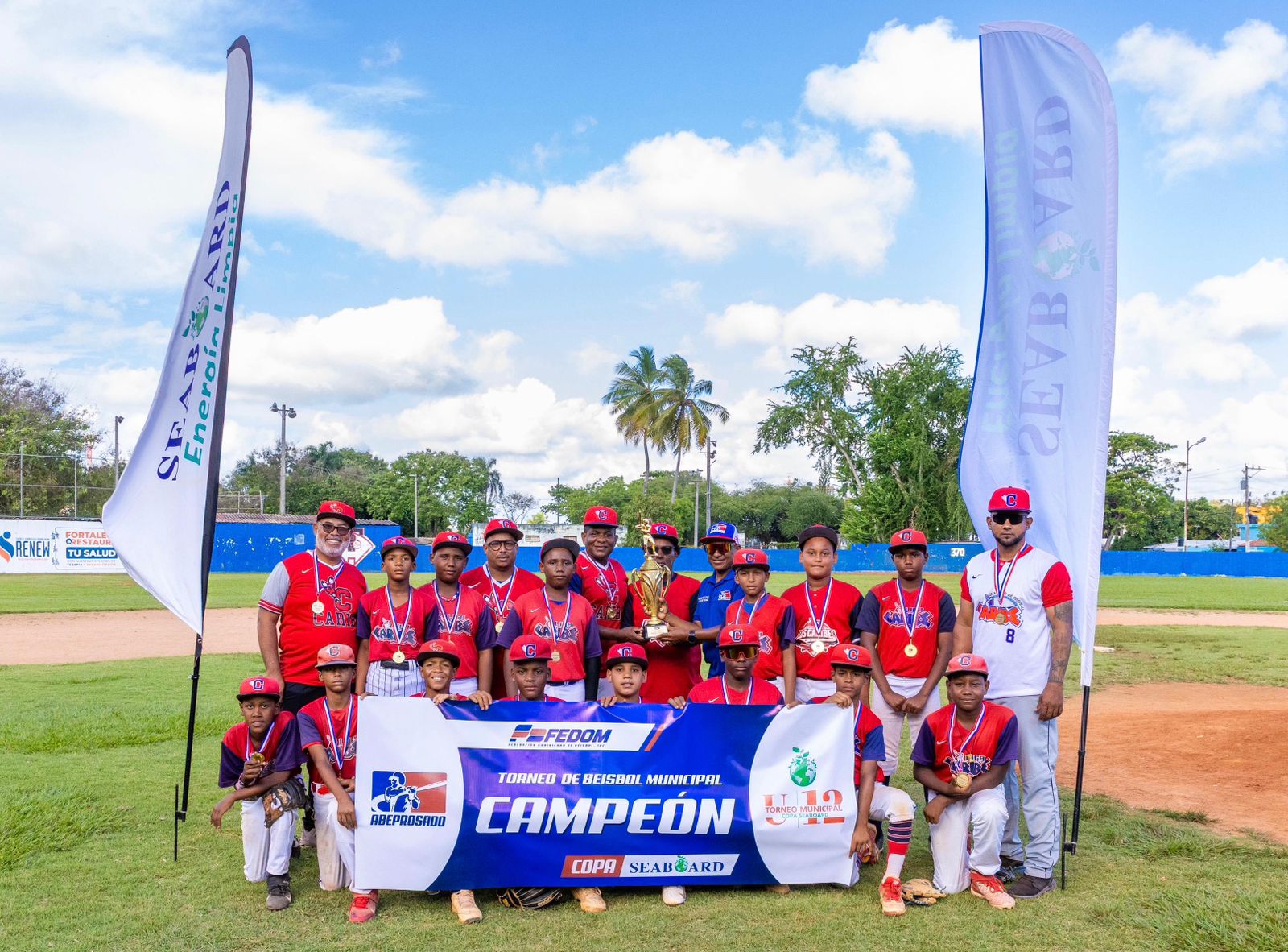 Liga Los Caribes se corona campeón del Torneo Municipal U-12 Copa Seaboard
