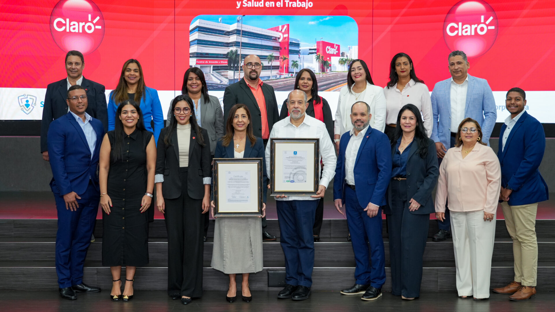 Claro Dominicana marca hito al obtener certificación ISO 45001 en seguridad laboral